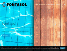 Tablet Screenshot of fontasol.com